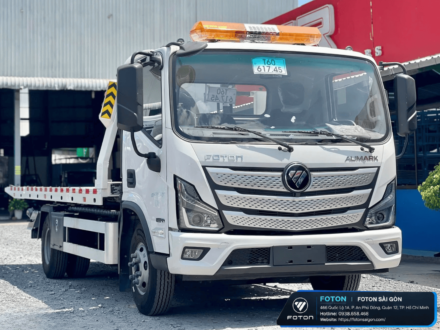 Xe Cứu Hộ 2 Chức Năng Foton Aumark 2.5 Tấn
